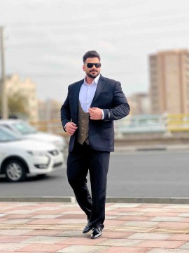 کت شلوار و جلیقه ست کد 3330